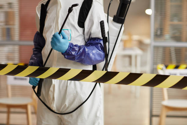 Professional Blood Cleanup technician working in Ocean Park, ME